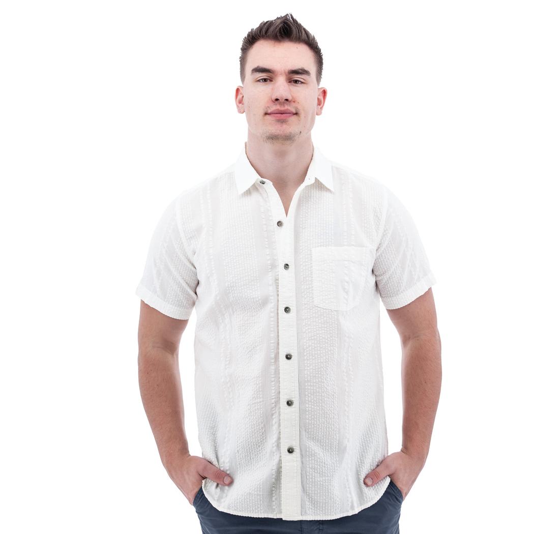 Old Ranch Men's Zayne Shirt-Men's - Clothing - Tops-Old Ranch-White-M-Appalachian Outfitters