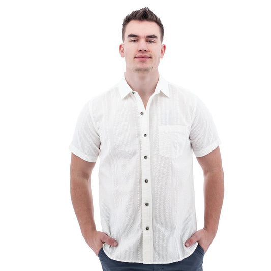 Old Ranch Men's Zayne Shirt-Men's - Clothing - Tops-Old Ranch-White-M-Appalachian Outfitters