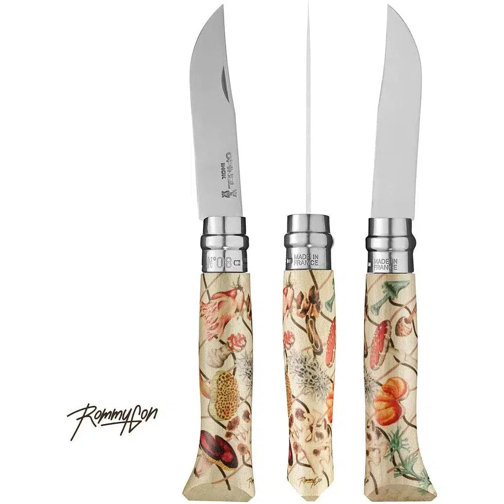Opinel N.08 Artist Limited Nature Edition - Rommy Gonzalez-Camping - Accessories - Knives-Opinel-Appalachian Outfitters