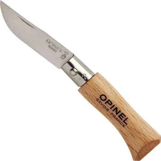 Opinel No.02 Stainless Steel Folding Knife-Camping - Accessories - Knives-Opinel-Appalachian Outfitters