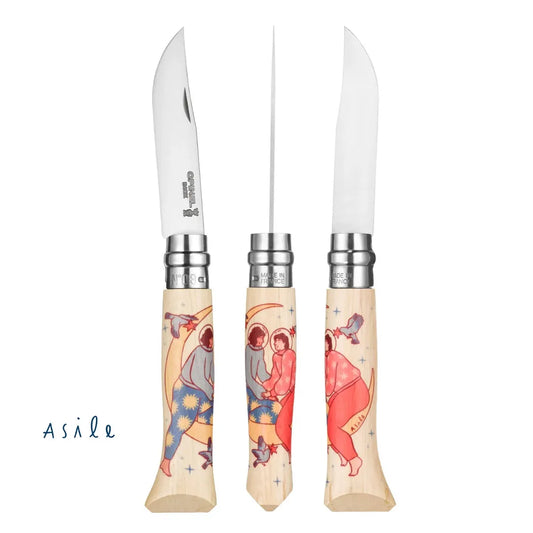 Opinel No.08 Artist Limited V Cosmos Edition - Asile-Camping - Accessories - Knives-Opinel-Appalachian Outfitters