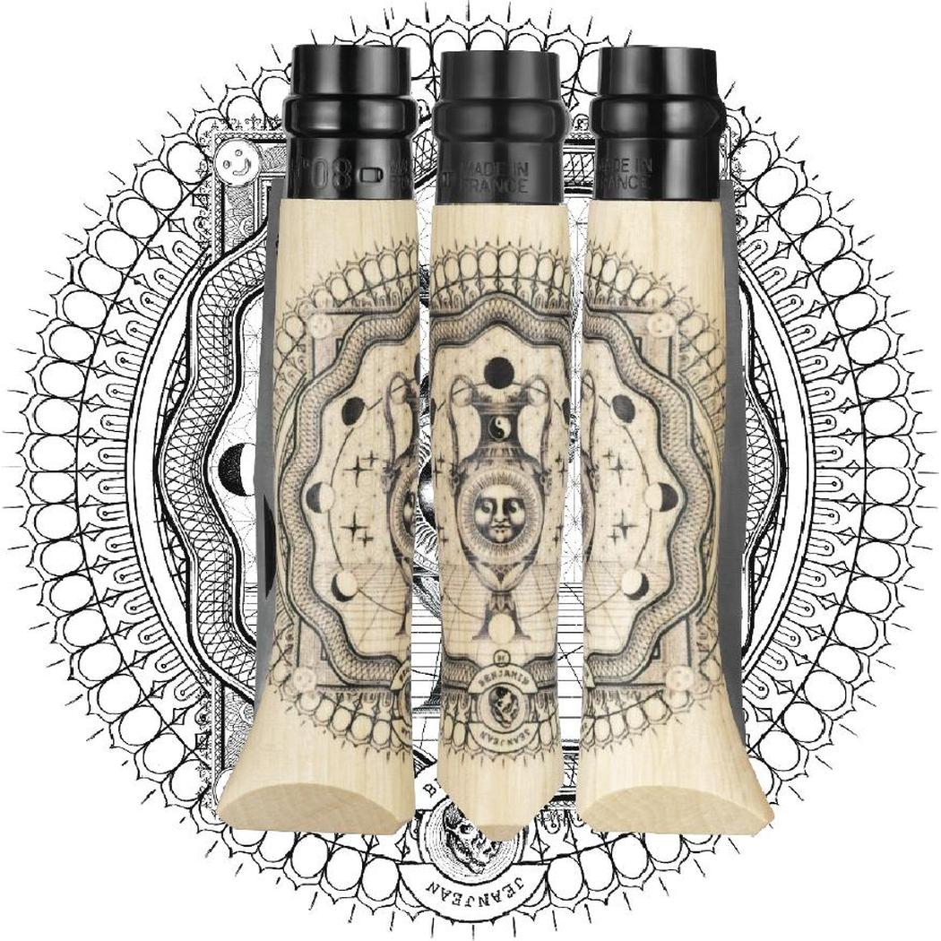 Opinel No.08 Artist Limited V Cosmos Edition - Benjamin Jeanjean-Camping - Accessories - Knives-Opinel-Appalachian Outfitters