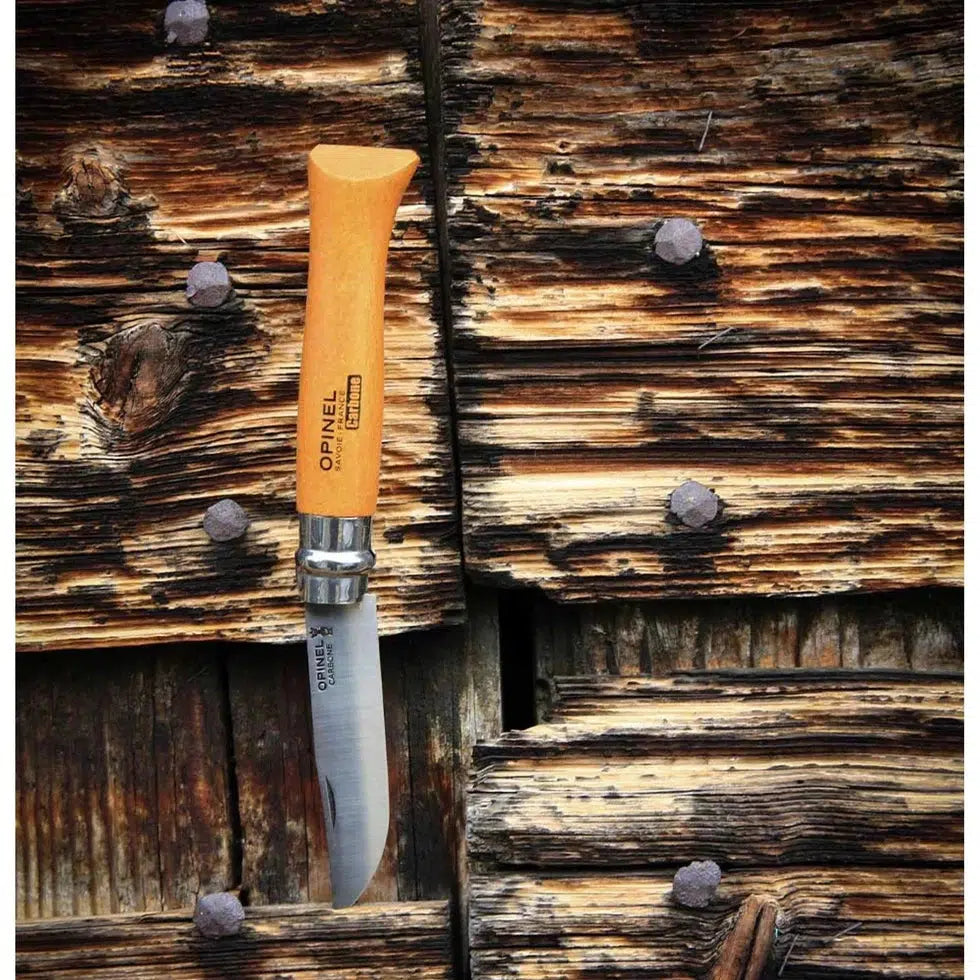 Opinel No.10 Carbon Steel Folding Knife-Camping - Accessories - Knives-Opinel-Appalachian Outfitters