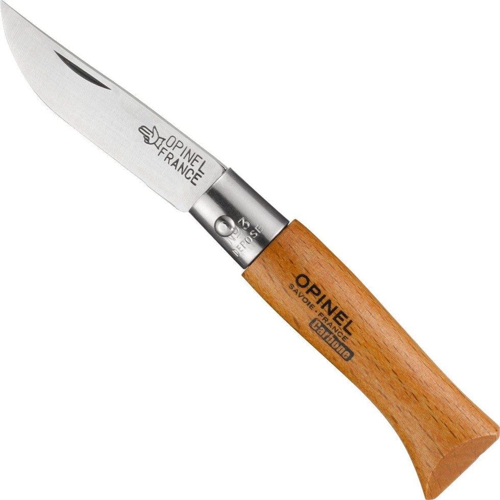 Opinel-No.3 Carbon Folding Knife-Appalachian Outfitters