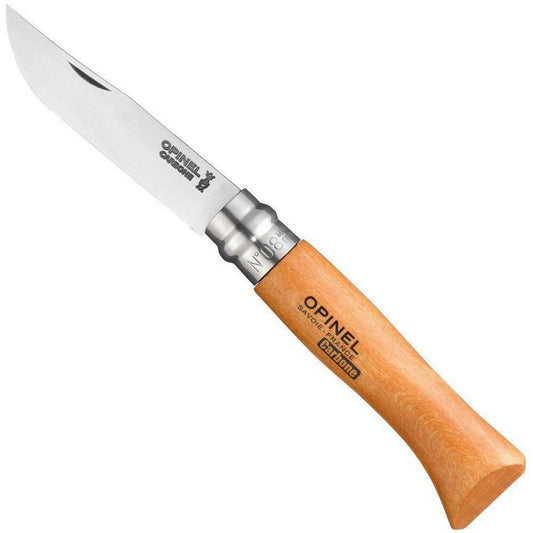 Opinel-No.8 Carbon Steel Folding Knife-Appalachian Outfitters