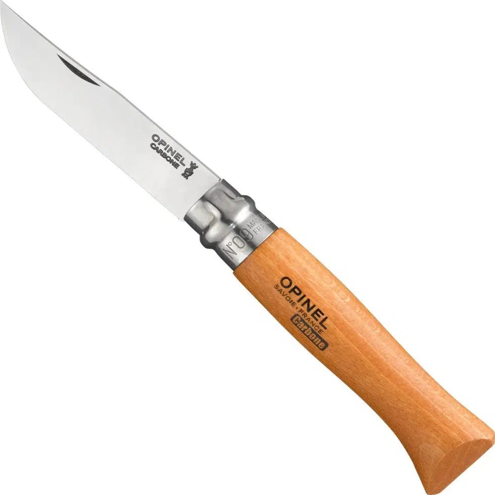 Opinel No.9 Carbon Folding Knife-Camping - Accessories - Knives-Opinel-Appalachian Outfitters