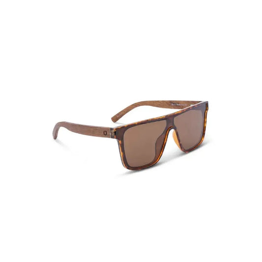 Optic Nerve Mojo-Accessories - Eyewear - Sunglasses-Optic Nerve-Shiny Tortoise + Wood-Polarized Brown Lens-Appalachian Outfitters
