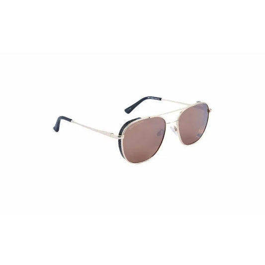 Optic Nerve Palisade-Accessories - Eyewear - Sunglasses-Optic Nerve-Matte Gold-Matte Black-Polarized Brown Lens Silver Mirror-Appalachian Outfitters
