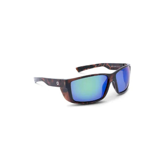 Optic Nerve Staunton XL-Accessories - Eyewear - Sunglasses-Optic Nerve-Shiny Dark Tortoise-Polarized Smoke Lens Green Mirror-Appalachian Outfitters