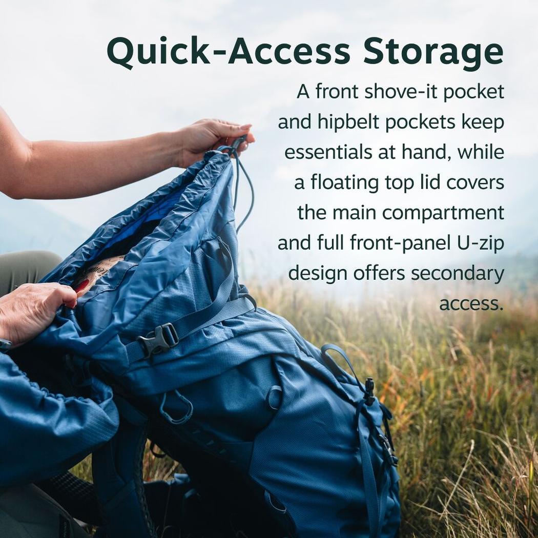 Osprey Kestrel LT 65-Camping - Backpacks - Backpacking-Osprey-Appalachian Outfitters