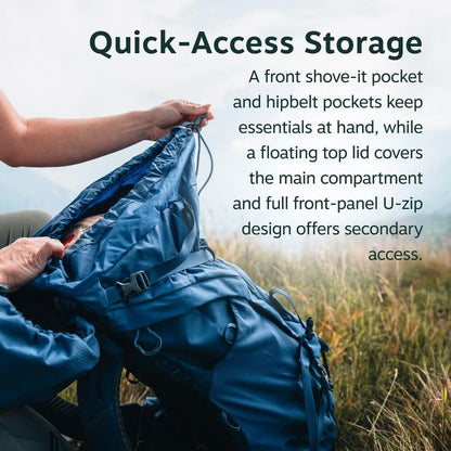 Osprey Kestrel LT 65-Camping - Backpacks - Backpacking-Osprey-Appalachian Outfitters