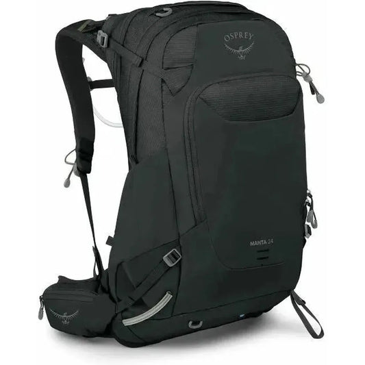 Osprey Manta 24 Hiking Hydration Backpack-Camping - Backpacks - Hydration Packs-Osprey-Dark Charcoal-Appalachian Outfitters