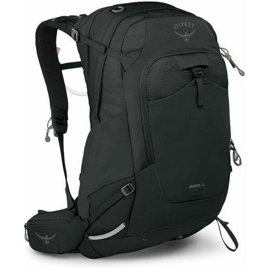 Osprey Manta 34 Hiking Hydration Backpack-Camping - Backpacks - Hydration Packs-Osprey-Dark Charcoal-Appalachian Outfitters