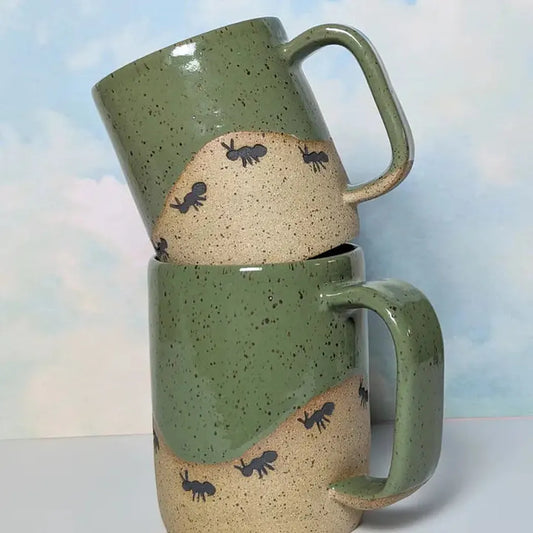 Osso Ceramics Ants On A Hill Mug-Camping - Cooking - Dishware-Osso Ceramics-Appalachian Outfitters