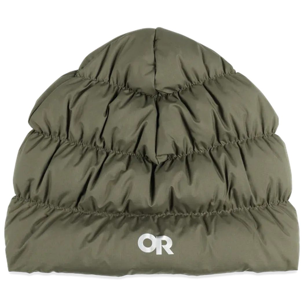 Outdoor Research Coldfront Down Beanie-Accessories - Hats - Unisex-Outdoor Research-Ranger Green-S-M-Appalachian Outfitters