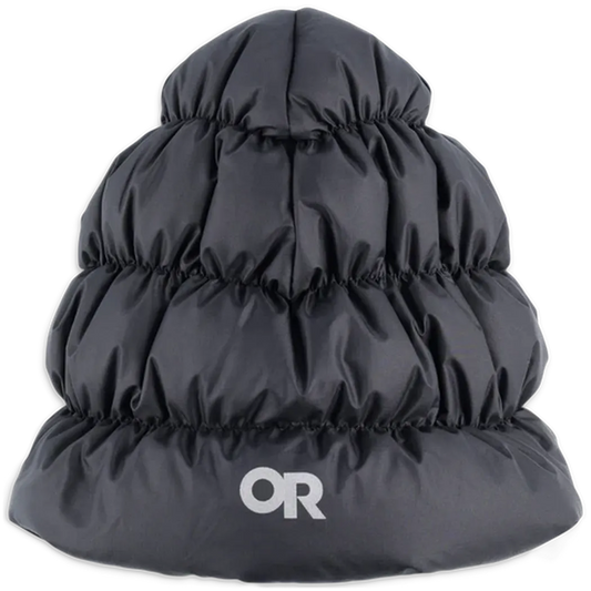 Outdoor Research Coldfront Down Beanie-Accessories - Hats - Unisex-Outdoor Research-Solid Black-S-M-Appalachian Outfitters
