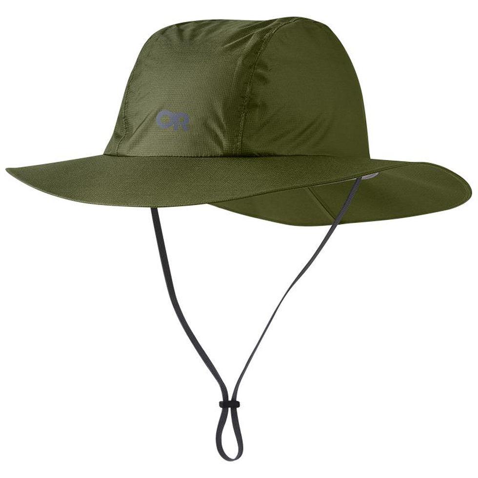 Helium Rain Full Brim Hat-Accessories - Hats - Unisex-Outdoor Research-Loden-S/M-Appalachian Outfitters