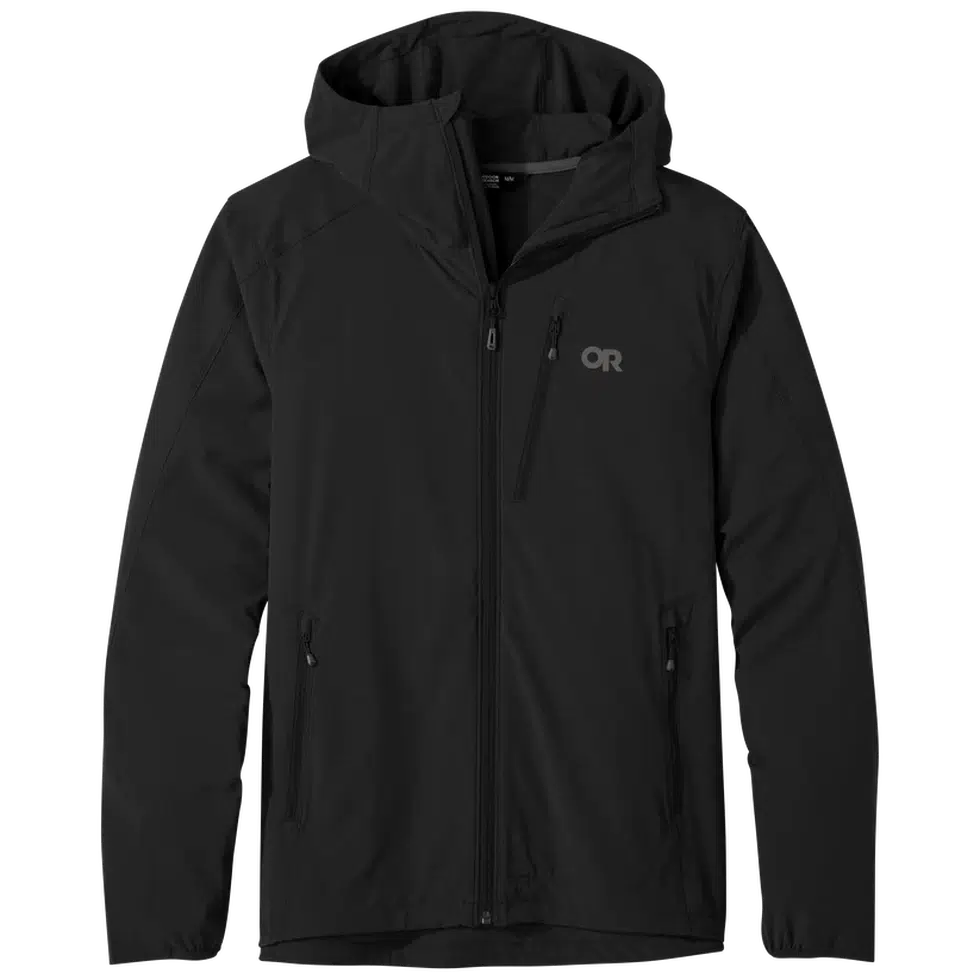 Outdoor Research Men's Ferrosi Hoodie-Men's - Clothing - Jackets & Vests-Outdoor Research-Black-M-Appalachian Outfitters