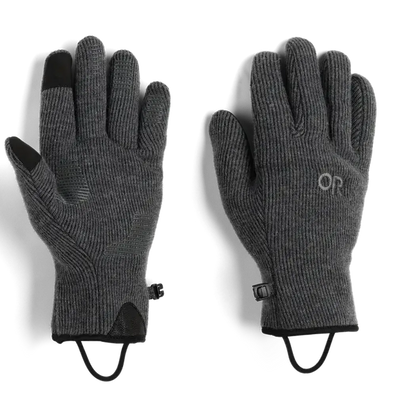 Outdoor Research Men's Flurry Sensor Gloves-Accessories - Gloves - Men's-Outdoor Research-Charcoal-M-Appalachian Outfitters