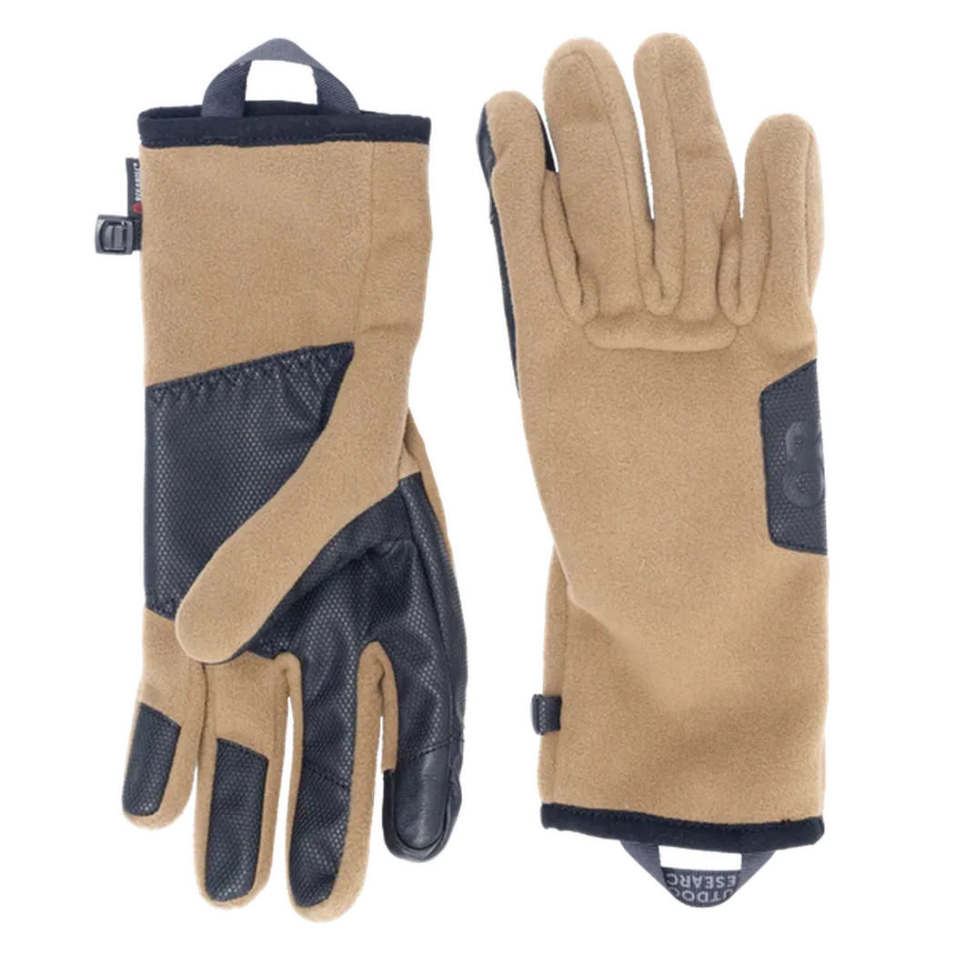 Outdoor Research Men's Gripper Sensor Windbloc Gloves-Accessories - Gloves - Men's-Outdoor Research-Coyote-M-Appalachian Outfitters