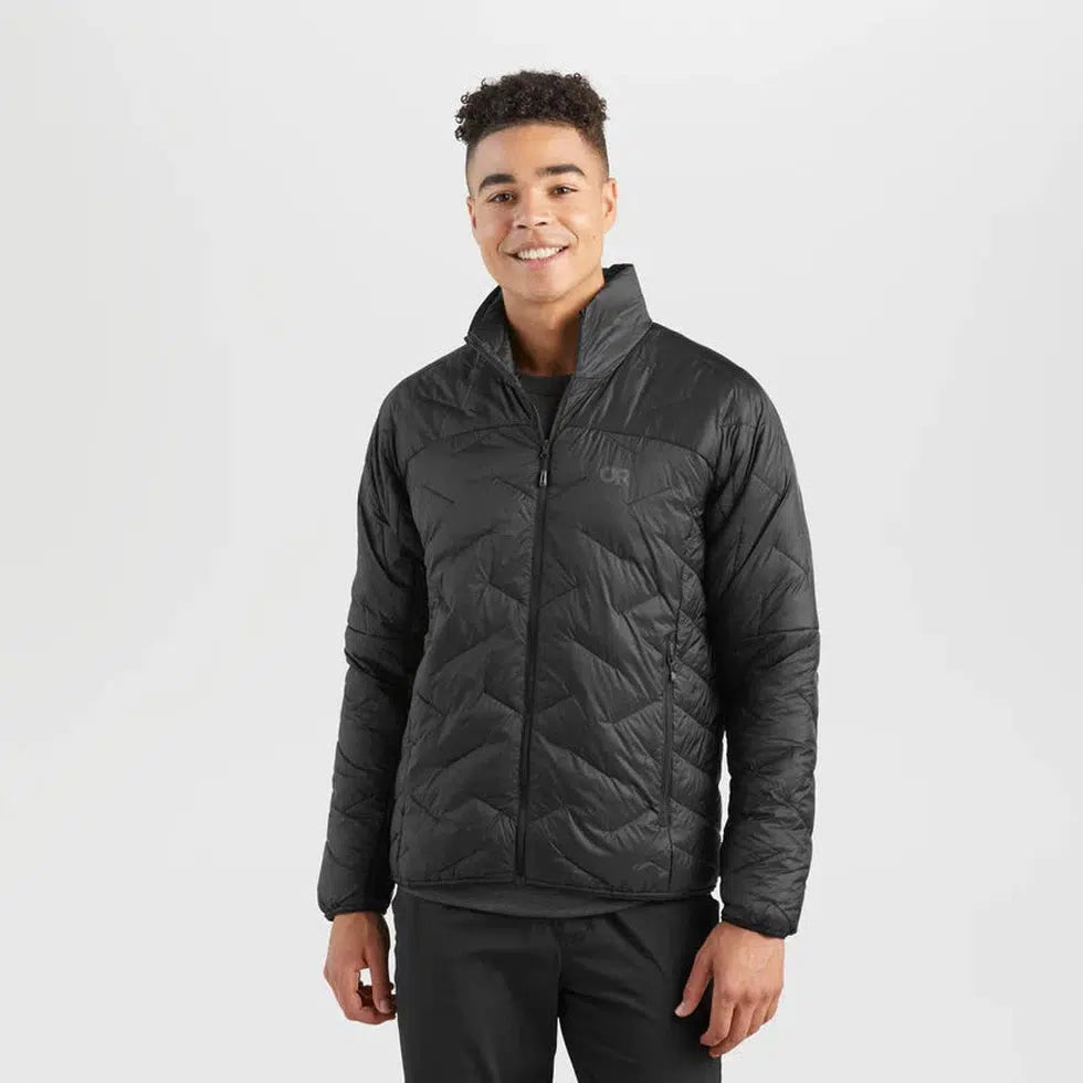 Outdoor Research Men's Superstrand LT Jacket-Men's - Clothing - Jackets & Vests-Outdoor Research-Black-M-Appalachian Outfitters
