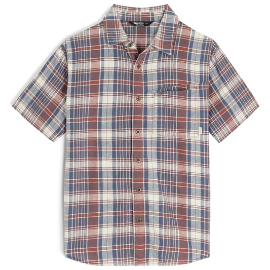 Outdoor Research Men's Weisse Plaid Shirt-Men's - Clothing - Tops-Outdoor Research-Brick-M-Appalachian Outfitters