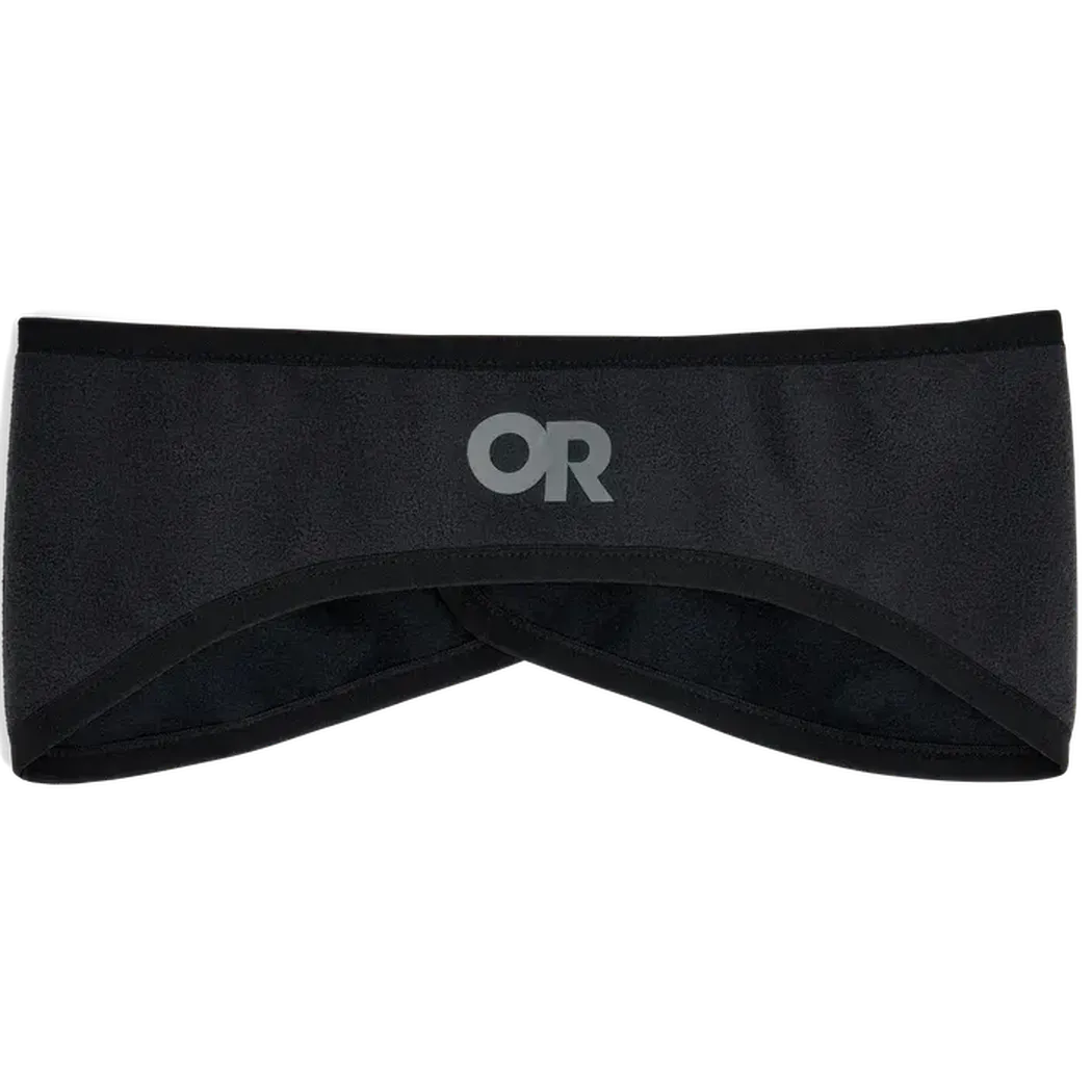 Outdoor Research Newhalem Windstopper Headband-Accessories - Hats - Unisex-Outdoor Research-Black-S-M-Appalachian Outfitters