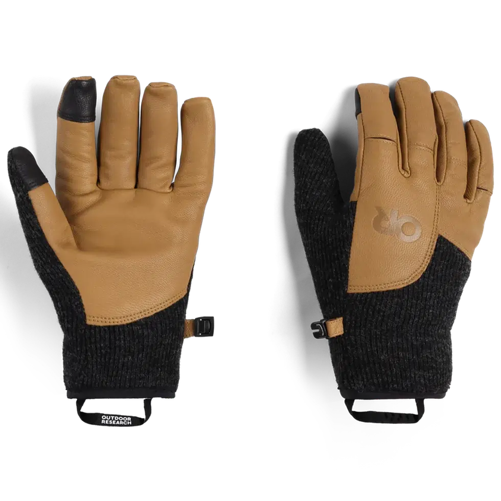 Outdoor Research Women's Flurry Driving Gloves-Accessories - Gloves - Women's-Outdoor Research-Black-S-Appalachian Outfitters