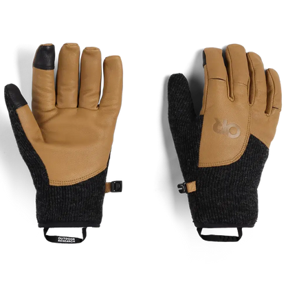 Outdoor Research Women's Flurry Driving Gloves-Accessories - Gloves - Women's-Outdoor Research-Black-S-Appalachian Outfitters
