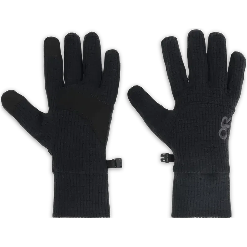 Outdoor Research Women's Trail Mix Gloves-Accessories - Gloves - Men's-Outdoor Research-Black-S-Appalachian Outfitters