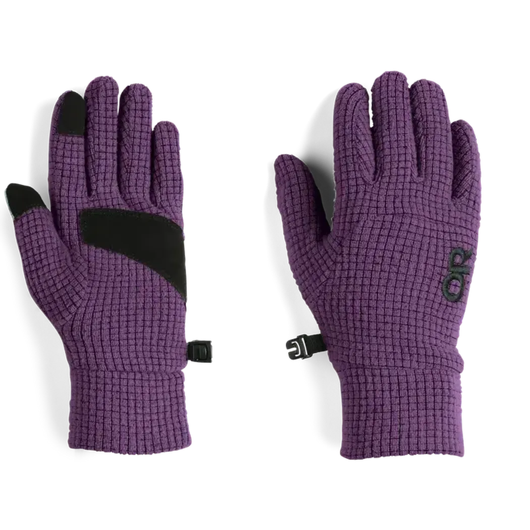 Outdoor Research Women's Trail Mix Gloves-Accessories - Gloves - Men's-Outdoor Research-Amethyst-S-Appalachian Outfitters