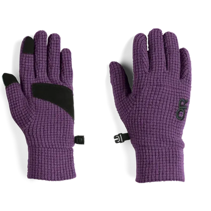 Outdoor Research Women's Trail Mix Gloves-Accessories - Gloves - Men's-Outdoor Research-Amethyst-S-Appalachian Outfitters