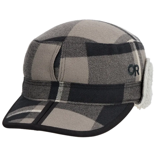 Outdoor Research Yukon Cap-Accessories - Hats - Unisex-Outdoor Research-Black/Pewter Plaid-L-Appalachian Outfitters