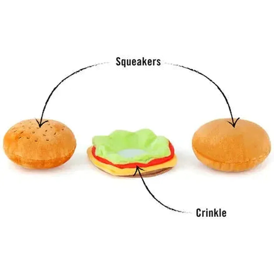 P.L.A.Y American Classic Barky Burger-Pets - Toys-P.L.A.Y-Appalachian Outfitters