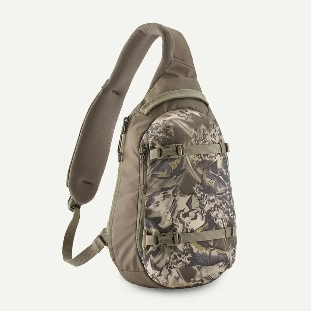 Patagonia Atom Sling 8L-Accessories - Bags-Patagonia-Splashing Seas: Wing Grey-Appalachian Outfitters