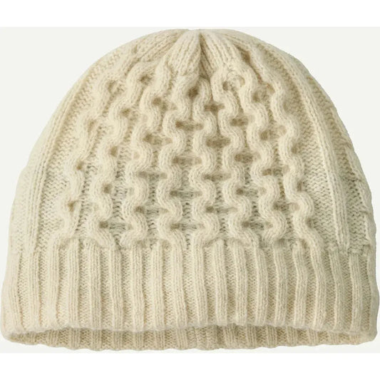 Patagonia Coastal Cable Beanie-Accessories - Hats - Unisex-Patagonia-Birch White-Appalachian Outfitters