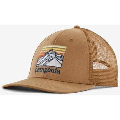 Patagonia Line Logo Ridge LoPro Trucker Hat-Accessories - Hats - Unisex-Patagonia-Grayling Brown-Appalachian Outfitters
