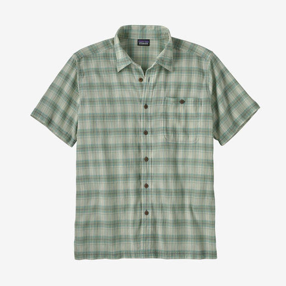 Men's AC Buttondown Shirt-Men's - Clothing - Tops-Patagonia-Breezy Plaid: Early Teal-M-Appalachian Outfitters