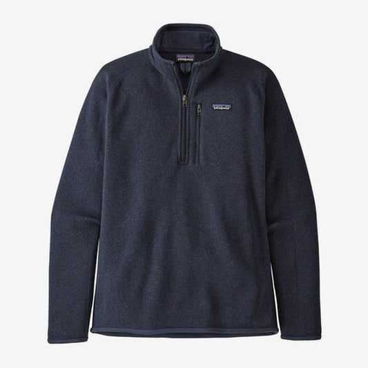Men's Better Sweater 1/4 Zip-Men's - Clothing - Tops-Patagonia-New Navy-M-Appalachian Outfitters