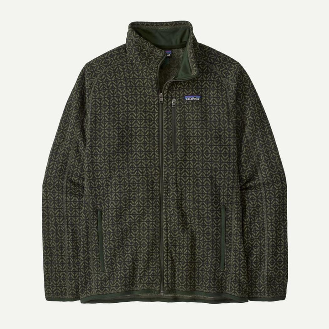 Patagonia Men's Better Sweater Fleece Jacket-Men's - Clothing - Jackets & Vests-Patagonia-Scales: Old Growth Green-M-Appalachian Outfitters