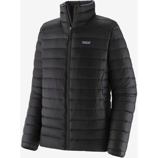 Men's Down Sweater-Men's - Clothing - Jackets & Vests-Patagonia-Black-M-Appalachian Outfitters