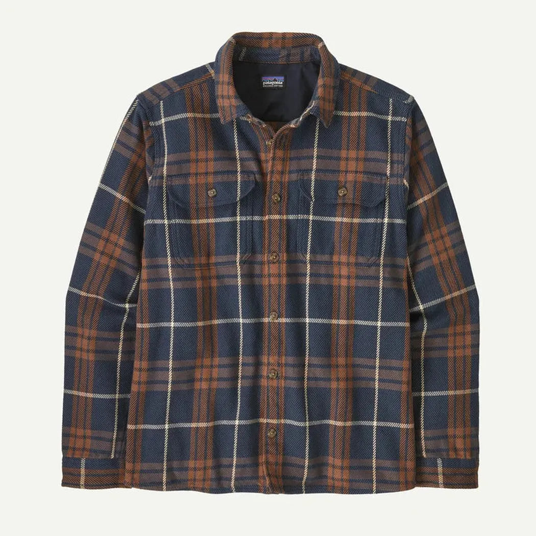 Patagonia Men's Fjord Loft Shirt-Men's - Clothing - Tops-Patagonia-Netted: Sunken Blue-M-Appalachian Outfitters