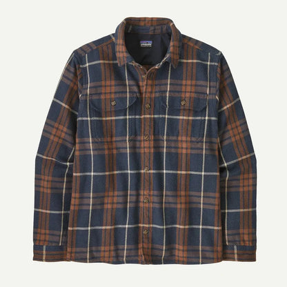 Patagonia Men's Fjord Loft Shirt-Men's - Clothing - Tops-Patagonia-Netted: Sunken Blue-M-Appalachian Outfitters