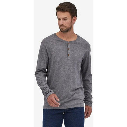 Patagonia Men's Long Daily Henley-Men's - Clothing - Tops-Patagonia-Appalachian Outfitters