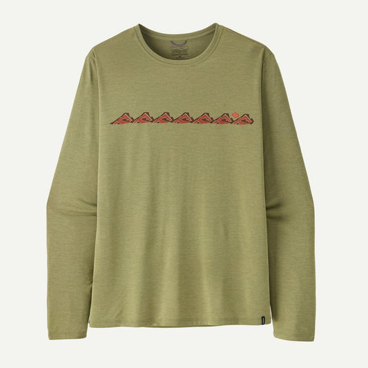 Patagonia Men's Long Sleeve Cap Cool Daily Shirt - Trailcheck-Women's - Clothing - Tops-Patagonia-Appalachian Outfitters