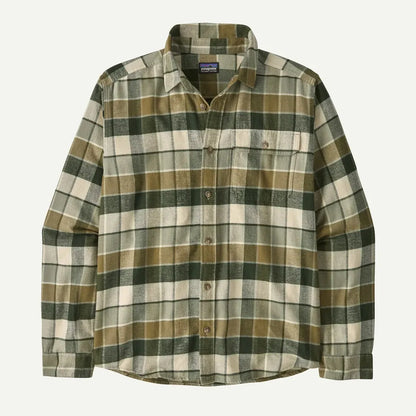 Patagonia Men's Long Sleeve Cotton in Conversion Light Weight Fjord Flannel Shirt-Men's - Clothing - Tops-Patagonia-Appalachian Outfitters