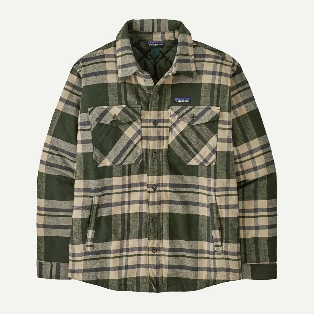 Patagonia Men's LW Insulated Fjord Flannel Shirt Patagonia Men's LW Insulated Fjord Flannel Shirt