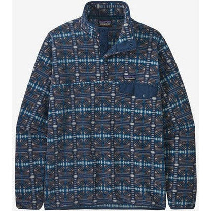 Men's LW Synchilla Snap-T Fleece Pullover-Men's - Clothing - Jackets & Vests-Patagonia-Snow Beam: Dark Natural-S-Appalachian Outfitters
