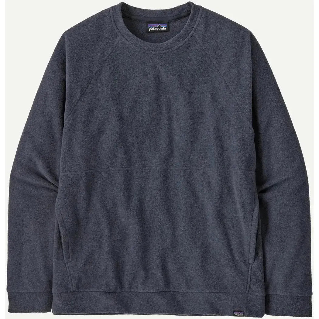 Patagonia Men's Micro D Crewneck-Men's - Clothing - Tops-Patagonia-Smolder Blue-M-Appalachian Outfitters