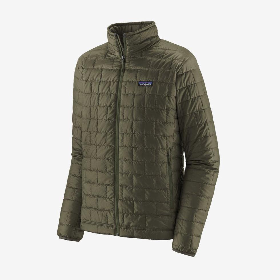 Men's Nano Puff Jacket-Men's - Clothing - Jackets & Vests-Patagonia-Basin Green-M-Appalachian Outfitters